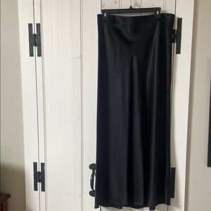 Quince Black Women's Silk Skirt